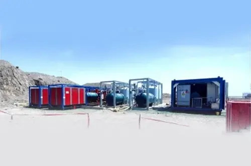 8 סטים של GESO של מדחסי אוויר 350kW + 1500m3/h מערכות מחולל חנקן עוזרות לתעשייה הפטרוכימית של סין של סין.